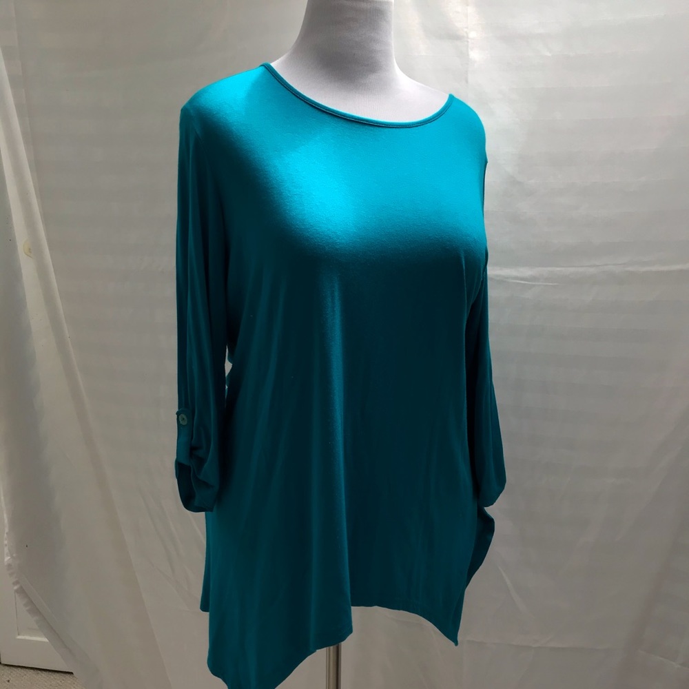 Turquoise tunic from Kaktus size M